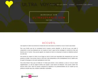 Ultravoyance.com(Voyance du coeur) Screenshot