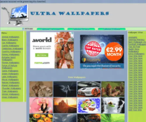 Ultrawallpapers.net(Free Desktop Wallpapers) Screenshot
