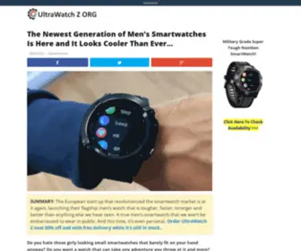 Ultrawatchz.org(UltraWatch Z ORG) Screenshot