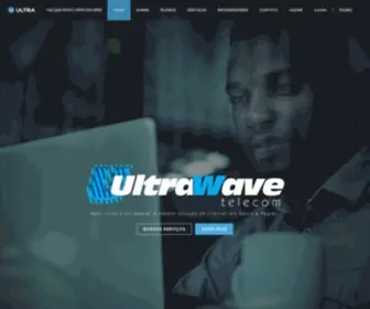 Ultrawave.com.br(Fibra óptica) Screenshot