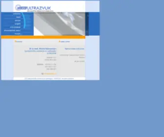 Ultrazvuk.info(Specijalistička ordinacija za radiologiju) Screenshot