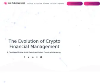 Ultroneum.com(ultroneum) Screenshot