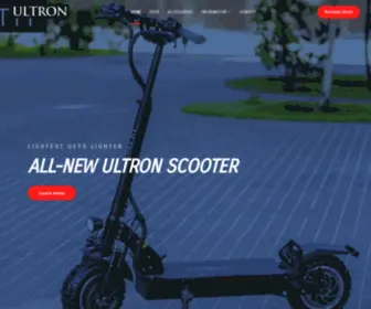 Ultronscooter.co.uk(The Ultra Scooter) Screenshot