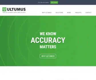 Ultumus.com(ETF & INDEX data specialists) Screenshot