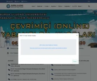 Uludag.edu.tr(Bursa) Screenshot