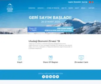 Uludagekonomizirvesi.org(Ekonomi Zirvesi) Screenshot