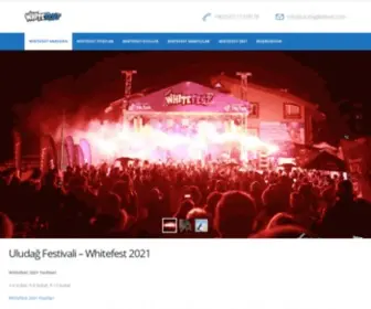 Uludagfestivali.com(Whitefest 2020) Screenshot