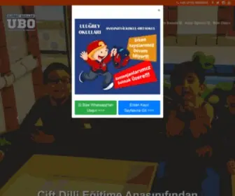 Ulugbeyokullari.com.tr(Özel Anaokulu) Screenshot