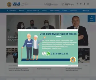 Ulus.bel.tr(Ulus Belediyesi) Screenshot