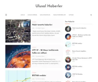 Ulusalhaberler.net(Ulusal Haberler) Screenshot