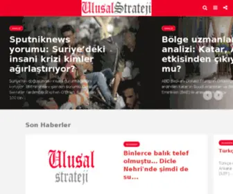 Ulusalstrateji.com(Dünya) Screenshot