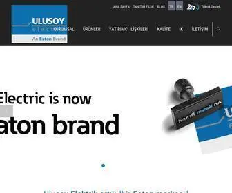 Ulusoyelektrik.com.tr(Ulusoy Elektrik) Screenshot