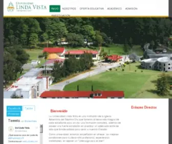 ULV.edu.mx(La universidad Linda Vista (ULV)) Screenshot