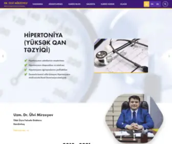 Ulvimirzoyev.com(Dr. Ülvi Mirzoyev) Screenshot