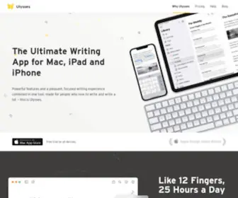 Ulyssesapp.com(Ulysses) Screenshot