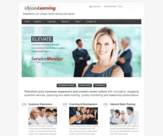 Ulysseslearning.com(AquaTheme) Screenshot