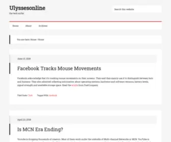 Ulyssesonline.com(Linux) Screenshot