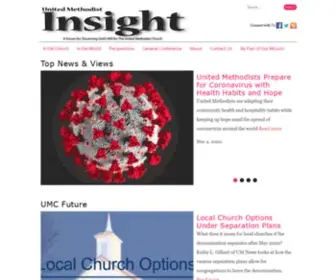 UM-Insight.net(United Methodist Insight) Screenshot