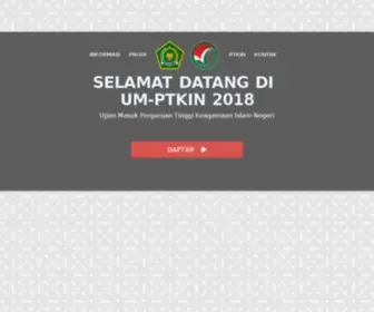 UM-Ptkin.ac.id(UM-PTKIN 2020) Screenshot