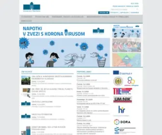 UM.si(Univerza v Mariboru) Screenshot