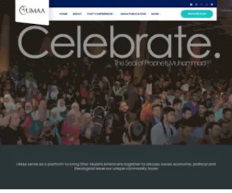 Umaamerica.net(Universal Muslim Association of America) Screenshot