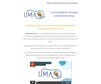 Umacoaching.com(Comunidad de Startups Latinoamericanas) Screenshot