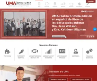 Uma.edu.pe(Universidad María Auxiliadora) Screenshot