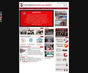 Uma.edu.sv(Universidad Modular Abierta) Screenshot