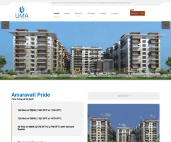 Umaestates.com(Uma Estates) Screenshot