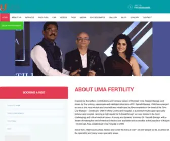 Umafertility.com(Best Gynaecologist in kalyan) Screenshot