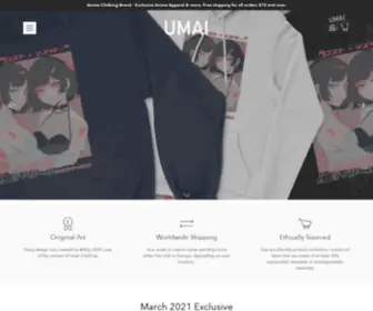 Umaiclothing.com(Anime Clothing) Screenshot