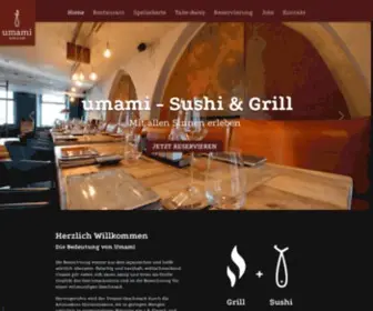 Umami-Konstanz.com(Restaurant in Konstanz) Screenshot