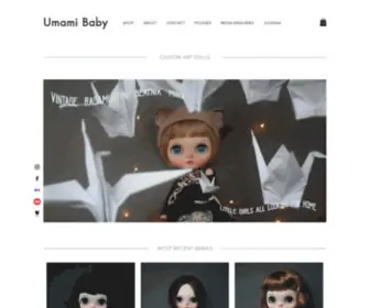 Umamibabydolls.com(Umami Baby) Screenshot