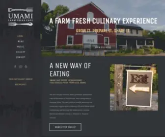 Umaminh.com(Farm Fresh Cafe) Screenshot