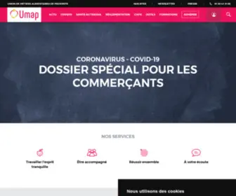 Umapinfo.fr(Page d'accueil UMAP) Screenshot