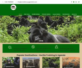 Umarellavoyagesafaris.com(Gorilla Trekking in Uganda) Screenshot