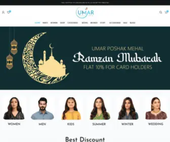 Umarposhakmehal.com(Umar Poshak Mehal) Screenshot
