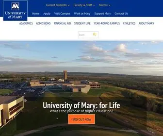 Umary.edu(Affordable Private Catholic College) Screenshot