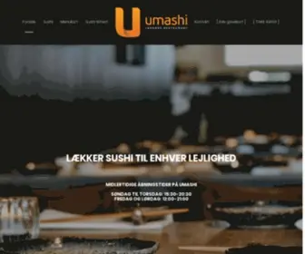 Umashi.dk(Sushi i Odense) Screenshot