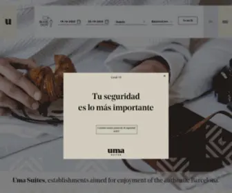 Umasuites.com(Uma Suites) Screenshot