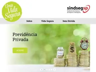 Umavidasegura.com.br(Uma Vida Segura) Screenshot