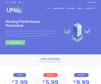 Umaxhosting.com(Hosting Performance Maximized) Screenshot