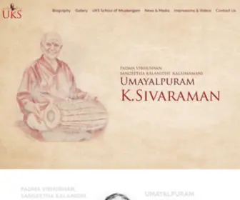 Umayalpuramsivaraman.com(Umayalpuram K.Sivaraman) Screenshot