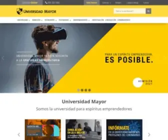 Umayor.cl(Universidad Mayor) Screenshot