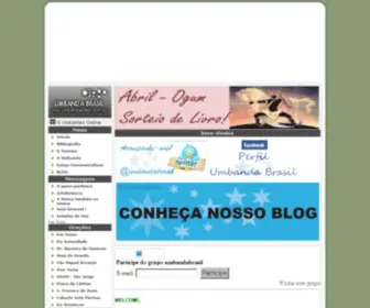 Umbandabrasil.com.br(Página Inicial) Screenshot