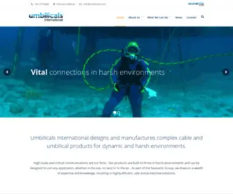 Umbilicals.com(A Seanamic Group Company) Screenshot