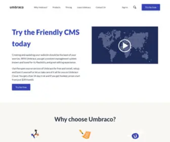 Umbraco.dk(The flexible open source .NET CMS) Screenshot