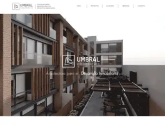 Umbralarquitectura.com(UMBRAL ARQUITECTURA) Screenshot