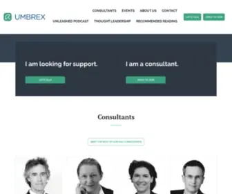 Umbrex.com(Umbrex Consulting) Screenshot