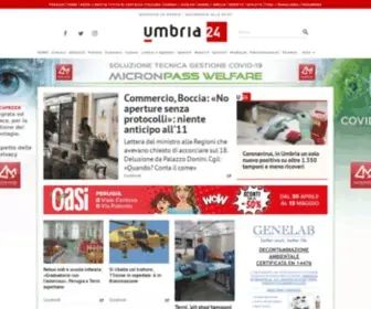 Umbria24.it(Notizie) Screenshot